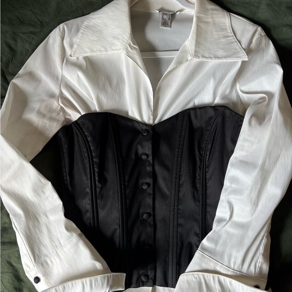 Cache Elegant White Blouse